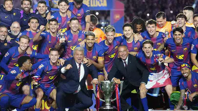 Camp Nou’da zafer gecesi: Barcelona ezeli rakibini devirip şampiyonluk turunu attı