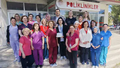 Sağlık ordusunun kahramanlarına anlamlı ziyaret: Menteşe’de Hemşireler Haftası coşkusu