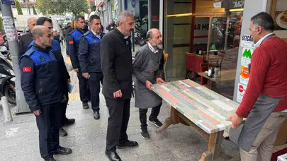 Kağıthane’de yaya önceliği dönemi: İşgalci tabelalar ve dubalar tek tek toplanıyor