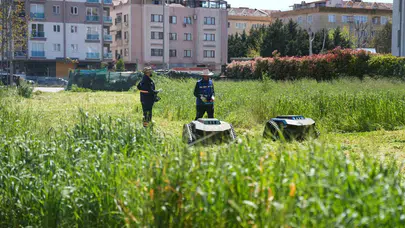 Tuzla'da yeşil alanlar teknolojiye emanet: Personel ihtiyacı 5 kat azaldı