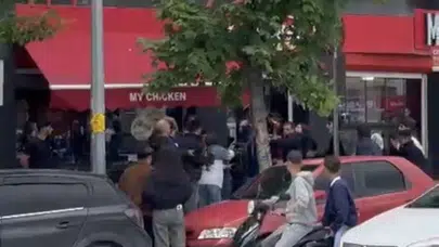 Eskişehir’de trafik durdu, yumruklar konuştu: Cadde ortasında şoke eden kavga