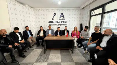 Kırşehir'de bayram coşkusu: Anahtar Parti teşkilatı ortak paydada buluştu