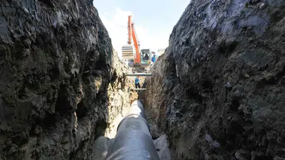 Dörtyol’da yarım asırlık çile bitiyor: Asbestli borular tarihe karışıyor