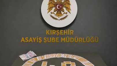 Kırşehir’de kıraathane baskını: Kumar masasında yakalananlara ağır fatura