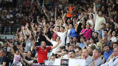 Turgutlu’da tarihi gece: Euroleague ortalamasını geride bırakan taraftar desteği