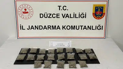 Düzce'de suçlulara göz açtırılmıyor: Jandarma bir haftada 23 zehir tacirini yakaladı