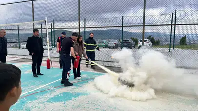 Bozüyük’te miniklere hayati ders: Olası felaketlere karşı tam donanımlı hazırlık