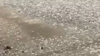 Tekirdağ’da gökyüzü karardı, hayat felç oldu: Yollar nehre döndü, tarım arazileri alarm veriyor