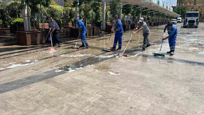Aydın’da bayram hazırlığı: Şehrin kalbi pırıl pırıl oldu