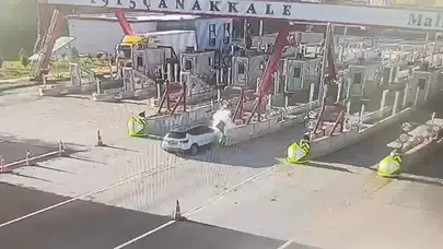 Malkara’da gişelerde feci kaza: Eşini kaybetti, kendisi hastanelik oldu