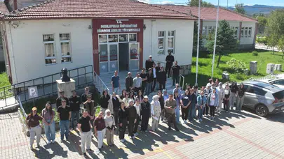 Geleceğin haritacıları Hisarcık’ta buluştu: Drone teknolojisiyle kampüs haritası çıkardılar