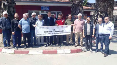 Bayram hazırlıklarında profesyonel dokunuş: Salihli'de kurban kesim eğitimi tamamlandı
