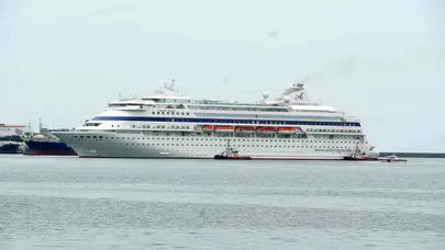 Karadeniz'in yeni kruvaziyer rotası: Astoria Grande binlerce turisti Samsun'a taşıdı