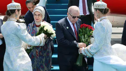 Türk dünyasının kalbi Türkistan'da atıyor: Erdoğan zirve için tarihi şehirde