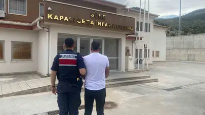 Söke'de jandarmadan kaçamadı: Silahlı yağma hükümlüsü cezaevine gönderildi