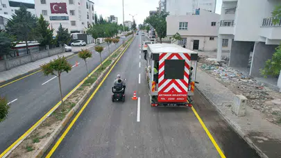Adıyaman’da ulaşım seferberliği: Şehit Yüzbaşı Rıza Fırat Caddesi baştan aşağı yenilendi