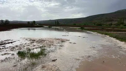 Çorum’da kabus dolu saatler: Dereler taştı, tarım arazileri sular altında kaldı