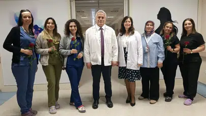 Nazilli’de beyaz melekler unutulmadı: Doğumhanenin gizli kahramanlarına özel kutlama