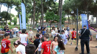 Ders stresini Tekstil Park'ta attılar: Gençlerin neşe dolu günü