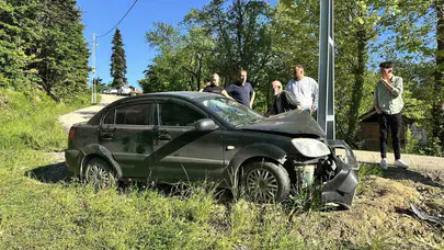 Bayram sevinci hastanede noktalandı: İnebolu yolunda feci kaza