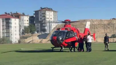 Zamanla yarışılan kritik operasyon: 78 yaşındaki hastanın imdadına gökyüzünden gelen yardım yetişti
