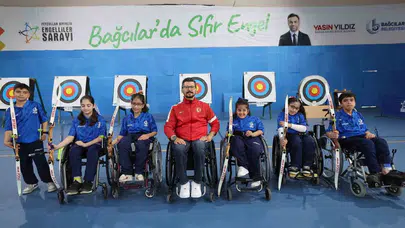 Hedef tam isabet: Bağcılar’ın minik okçuları geleceğe odaklandı