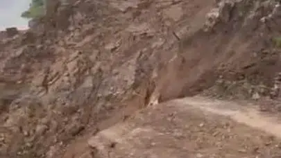 Siirt’te korkutan hareketlilik: Toprak baraj yönüne doğru kayıyor