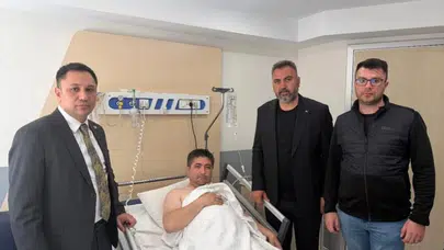 Bursa’da korkutan kaza: Eski genel müdür hastaneye kaldırıldı