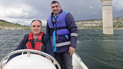 Kureyşler Barajı’nda sıkı takip: Kaymakam Tosun bizzat sahaya indi