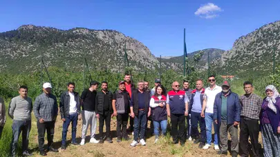Meyve bahçelerinde verim dönemi başlıyor: Eğirdir’de sertifika heyecanı