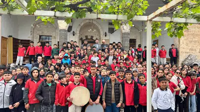 Gençler manevi atmosferde bir araya geldi: Çermik’te anlamlı yıl sonu buluşması