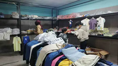 Dilovası’nda bayram sevinci: Miniklerin yüzü güldü