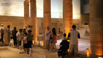 Tarihe yolculuk bayramda zirve yaptı: Zeugma’da ziyaretçi rekoru kırılıyor