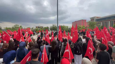 ODTÜ’deki bayrak provokasyonuna Bilecik’ten sert yanıt: 350 kişilik dev yürüyüş