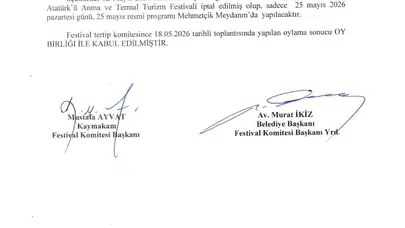 Havza’da selin yaraları sarılıyor: Geleneksel festivalde hüzünlü karar