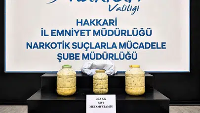 Peynir bidonuna gizlenmiş zehir sevkiyatı: Hakkari'de polisten geçit yok