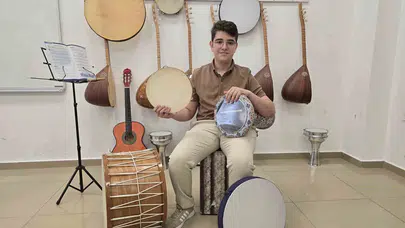 Yozgatlı genç yetenek ritimle hayata tutundu: Hedefi suça değil sanata sürüklenen bir nesil