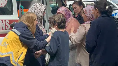 Çorlu’da yürek yakan anlar: Alevlerin arasından kurtulan küçük çocuğun gözyaşları dinmedi
