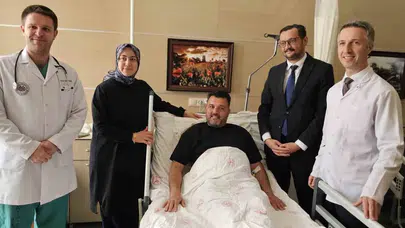 1300 kilometre öteden neşter vurdu: Türkiye’de bir ilk!