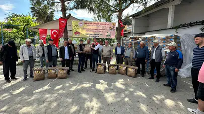Koçarlı’da toprak bereketlenecek: Çiftçiye dev ayçiçeği desteği