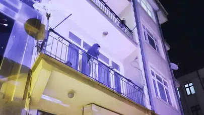 Korku dolu anlar: Eski sevgili dehşetinden kaçmak için balkondan atladı