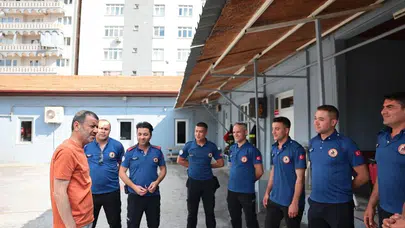 Denizli’de bayram mesaisi: Başkan Çavuşoğlu’ndan sahadaki kahramanlara moral turu
