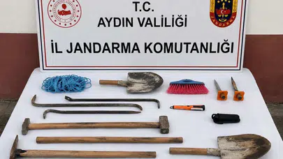 Tarihi mirasa balyozlu saldırı: Jandarma antik kentteki talanı engelledi