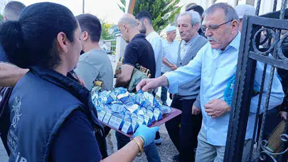 Aydın’da bayram coşkusu: Başkan Çerçioğlu geleneği bozmadı