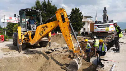 Düzce'nin altyapısında devrim: 50 yıllık su sorunu tarih oluyor