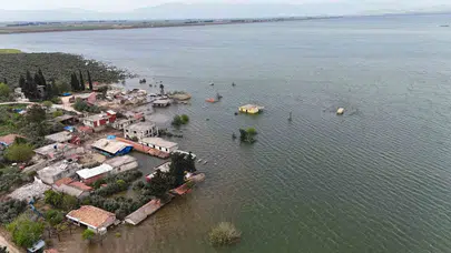 Kuraklıktan eser kalmadı: Yıllar önce boşaltılan köyler sular altında kaldı
