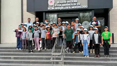 Geleceğin çevrecileri iş başında: Elazığlı miniklerden doğaya dev destek