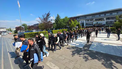 Öğrencilerin kimlik bilgileri üzerinden vurgun: Düzce’deki staj skandalında 21 şüpheli hakim karşısında