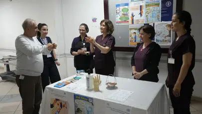 Görünmez tehlikelere karşı en güçlü kalkan: Hastanede uygulamalı el hijyeni seferberliği
