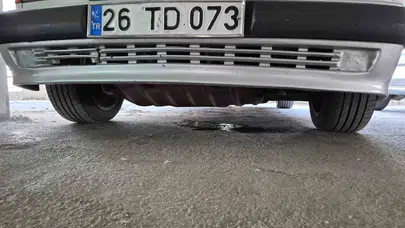 Otoparkta korku dolu anlar: Sızıntı fark edilince alarm durumuna geçildi